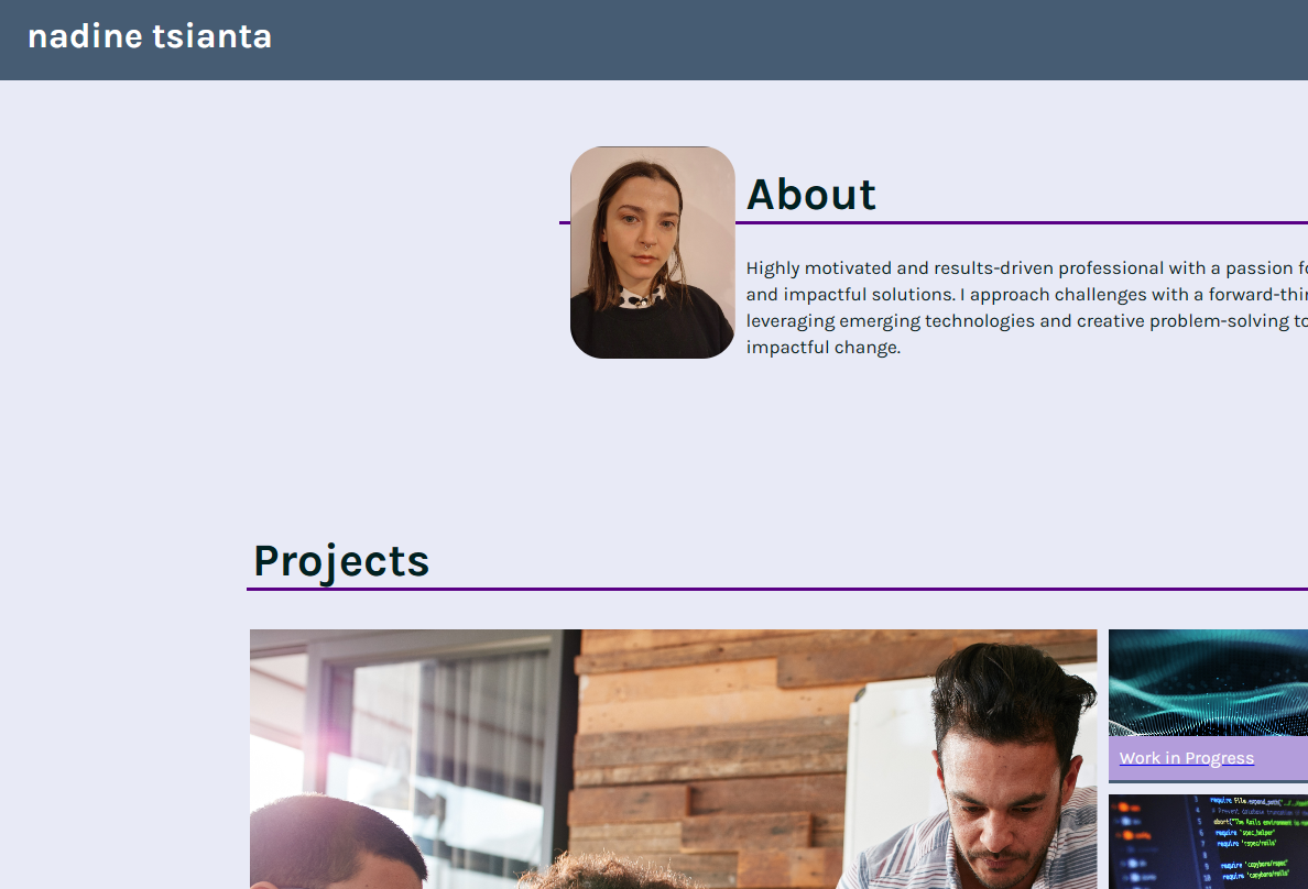picture showing a website
